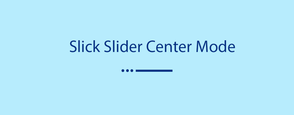 slick-center
