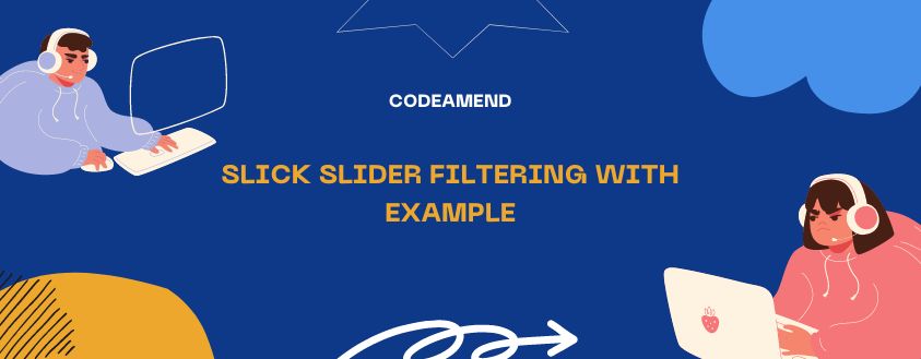 Slick slider filtering