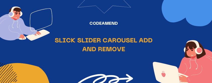 Slick slider add remove